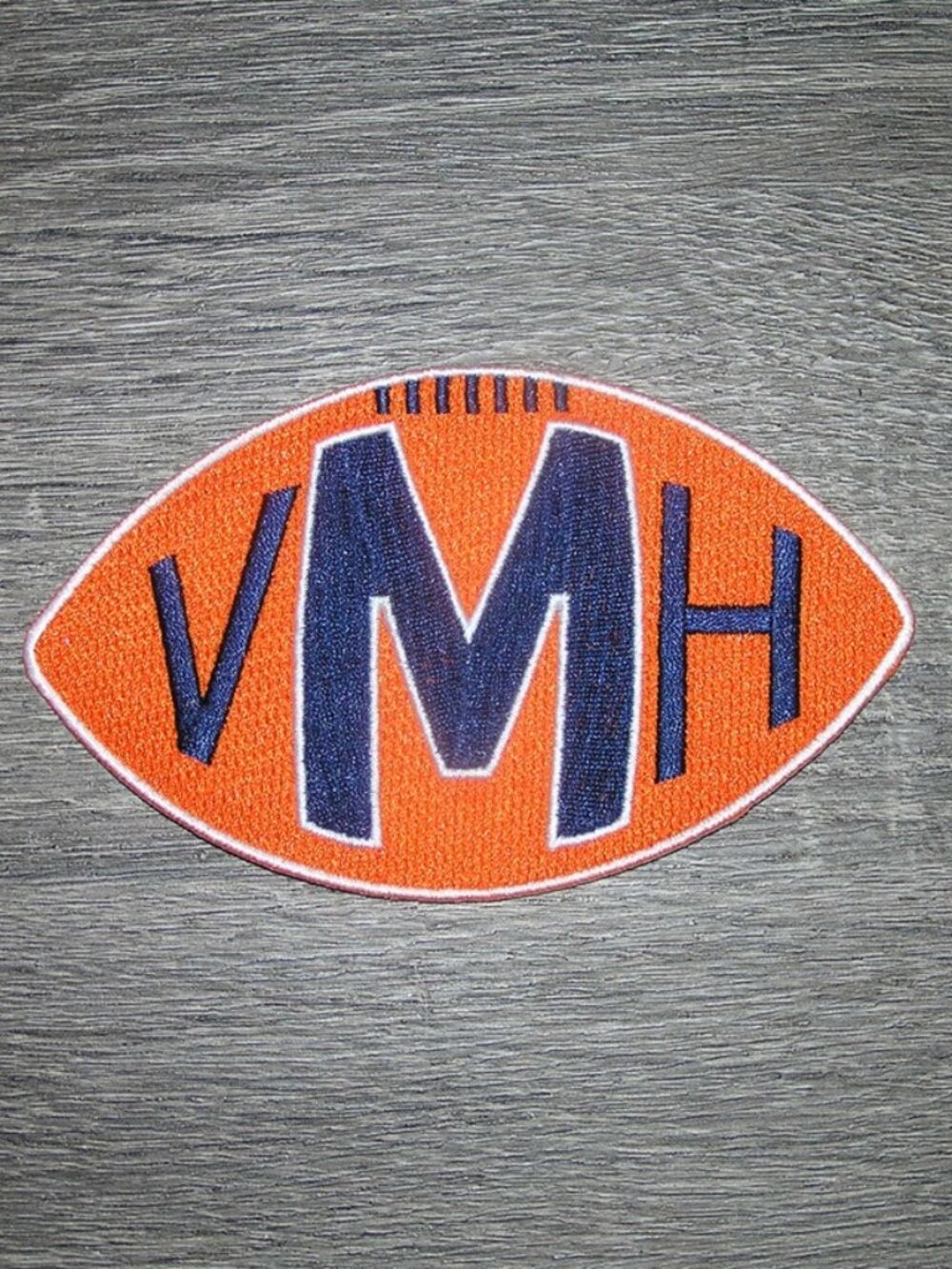 VHM Virginia Halas McCaskey Bears Memorial Jersey Patch Iron On 3" x 5"